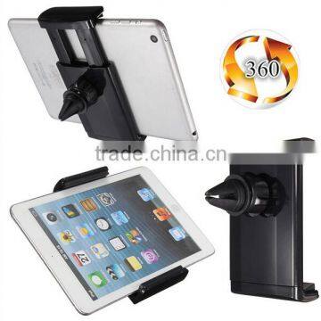 8.5-14cm Adjustable Rptating Universal Car Air Vent Tablet Mount Holder For Tablet PC 7 Inch ipad mini/Tab Series