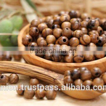 Olive Wood Round Beads 7mm