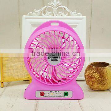 9v Powered Cooling Fan China New Product Standing Fan With LED Light Supplier's Choice