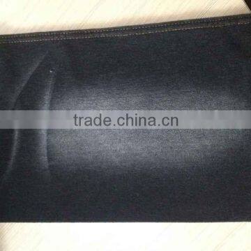 Indigo Knit Denim Fabric:320gsm 85.6%cotton 12%polyester 2.4%spandex From Changzhou China photo-3