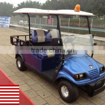 Cruise Car Brand 2P Electric American Utility Vehicle with 4'x4' Stake Bed