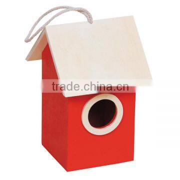 2016 Wholesale FSC Handamde Custom Cheap Wooden Bird House