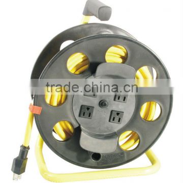 100ft cord reel with 4 outlet and breaker