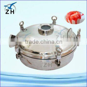 Food grade stainless steel marine manhole covers