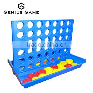 Plastic middle size 4 in row game 4 in one line game connect four game