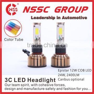 NASS CAR LED HEADLIGHT H4/H7/H11/H13/H16/9004/9005/9006/9007/9012 4000lm 6500k 12v-24v 9007 h4 h7 photo-2