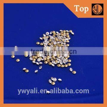 Bulk MC round sew on rhinestone drill for chaton beads