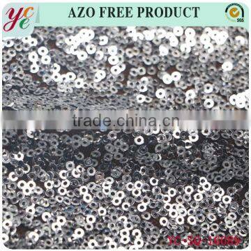 Fashion Gold and Silver Sequin Tulle Fabric Embroidery for Dress photo-4