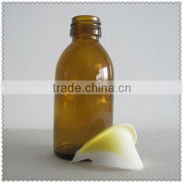 small amber glass bottle medicine bottle essential oil bottles