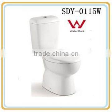 washdown two piece Australia standard samll model watermark toilet