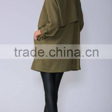 New Arrival Khaki 2014 Women Jackets & Latest Winter Jackets Design & 2014 New Design Women Jackets Woman Wear Winter Jackets