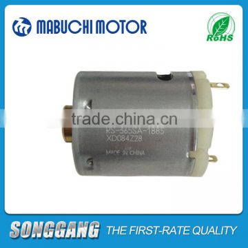 Totally Enclosed Permanent Magnet Construction 15V DC 17100RPM DC Brush Mabuchi Motor for Vacuum Drying Oven RS-365SA-1885