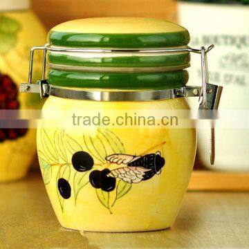 factory direct customized ceramic spice jar