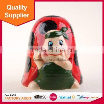 Promotional Funny Snail Shape Ceramic Money Bank for Home Decoration photo-5