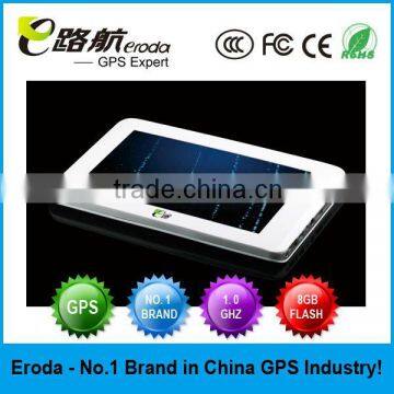 7 Inch Tablet PC Built-in Gps Navigation Android 4.0 NAND Flash 8GB