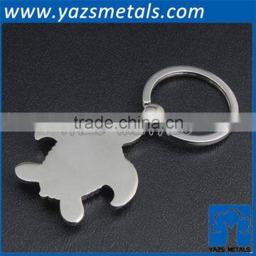 3D Metal Engrave Turtle Animal Keychain photo-2