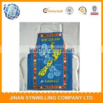 Silk screen printing promotion fabric printed aprons