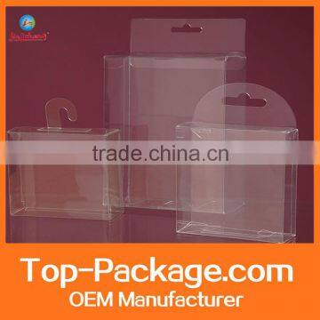 clear plastic rectangular hanger boxes