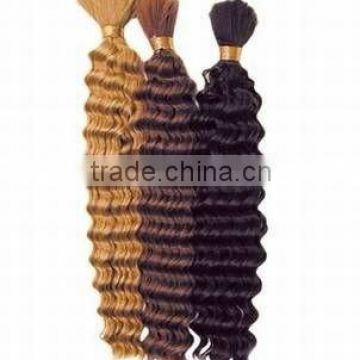 2015 100% human hair bulk /top quality with low price