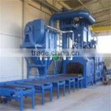 H Beam Roller Conveyor Wheel Shot Blasting Machine From China