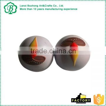 Factory wholesale promotional custom Logo printed PU stress ball