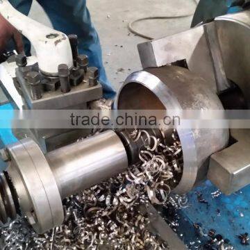 steel pipe and pipe fitting beveling machine