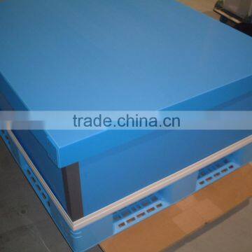 Recyclable and Durable plastic crate pe pp foam sheet board for logistic packaging OEM available