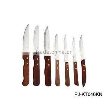 Wooden Handle Steak Knife