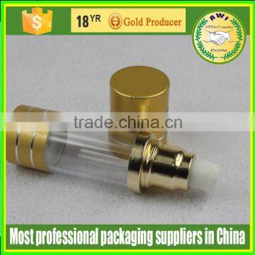 Golden Plastic Pump Bottle Airless Cosmetic Bottles 50ml photo-6