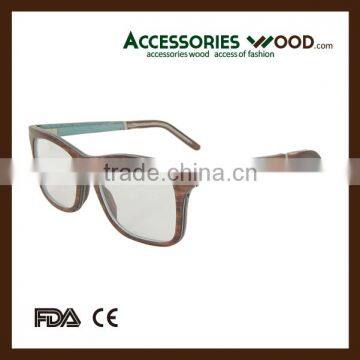 2016 High Quality Vintage Wood optical glasses, Custom reading glasses