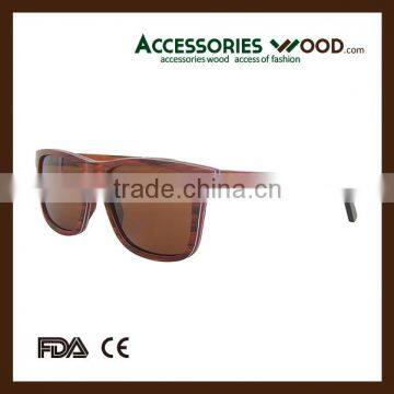 2016 Wood Sunglasses With Polarized and Coating Lenses High Quality Wood Eyewear photo-4