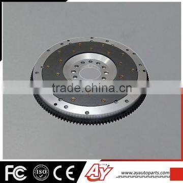 Hot sale aluminum flywheel for Toyota Corolla 80-82 1.8L