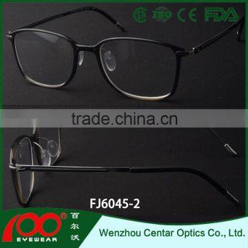 China new design popular men eye glasses frames , titanium optical frame