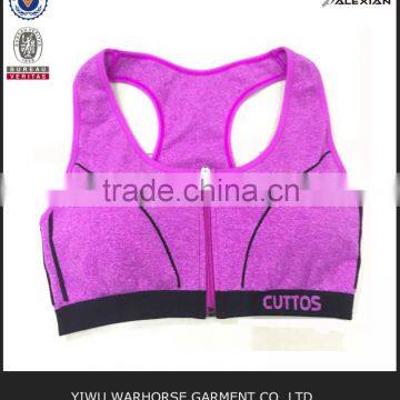 exercise wear sports top ladies