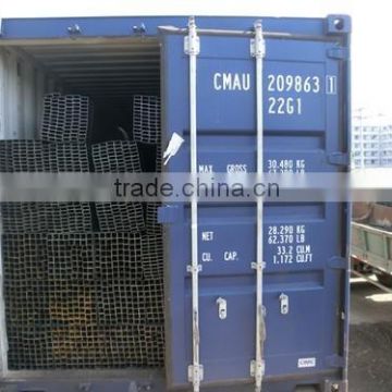 MS CARBON SQUARE TUBE/GALVANIZED SQUARE TUBE SUPPLIED BY CHINESE MANUFACTURER