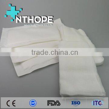 disposable bleached non woven sponge medical use