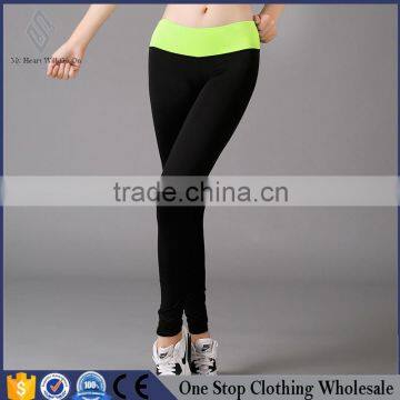 New winter yoga pants pants waist female tight stitching slim slim stretch pants running fitness yoga pants