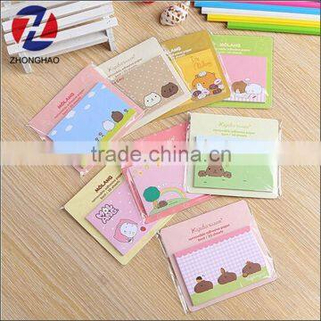 Hot sell popular latest cheap various design memo pad