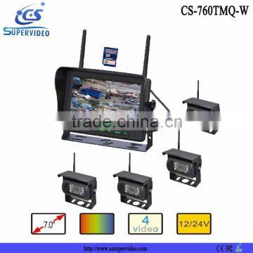 7 inch digital wireless car rear view system