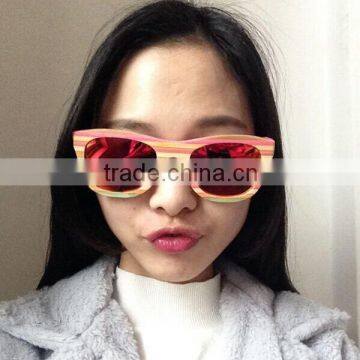 competitive price made in china wood frame glasses, wooden frame sunglasses, wooden glasses frames