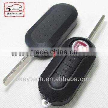 Best price car key Fiat 3 button remote key cover for fiat key cover