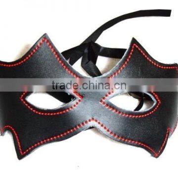 Real Leather Eye Mask Blind Fold, Bondage Fetish, Unisex Night Party Wear