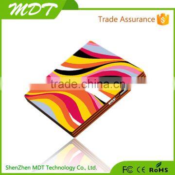 2016 Super Thin Slim 2600mah Power Bank li Battery for Business Gifts for Iphone photo-2