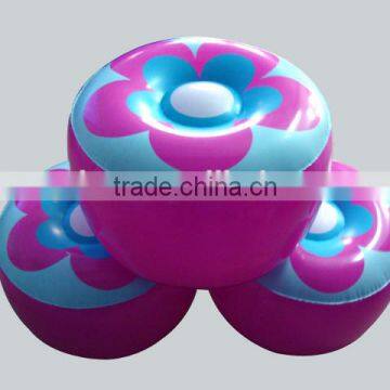beautiful pvc material inflatable seat cushion, home promotional pillow cushion