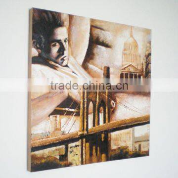 Modern canvas oil painting