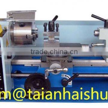 hobby cnc metal machines CQ0618*300 mini cnc lathe for teaching from gold supplier