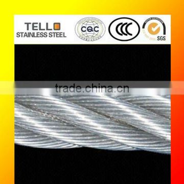 304 7*19 coated steel cable