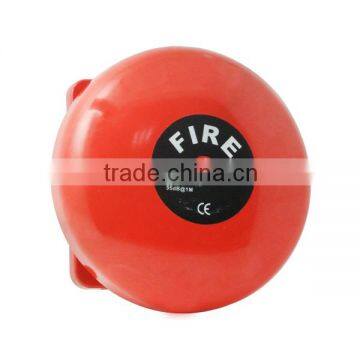 6" round manual fire alarm bell