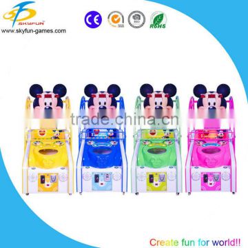 foldable kids mickey arcade machine de jeu de basket de rue