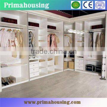 2014 Antique white bedroom furniture european wooden wardrobe